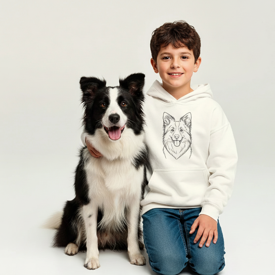 Custom Pet Kids Hoodie