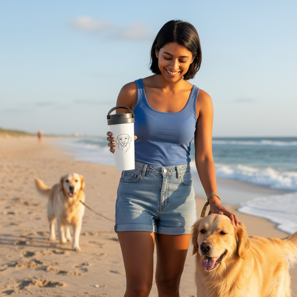 Custom Pet Stainless Steel Mug